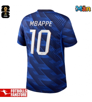 Frankrike Kylian Mbappe #10 Hemmatröja VM 2026 Kortärmad